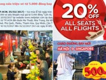 Ba cơ hội mua vé máy bay giá rẻ trong tuần