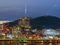 Ngắm nhìn Seoul từ tháp truyền hình Namsan