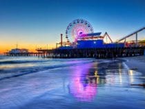 Cầu cảng Santa Monica điểm đến náo nhiệt ở Los Angeles